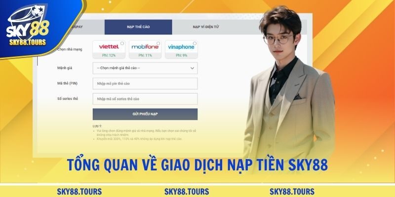 Tổng quan về giao dịch nạp tiền SKY88
